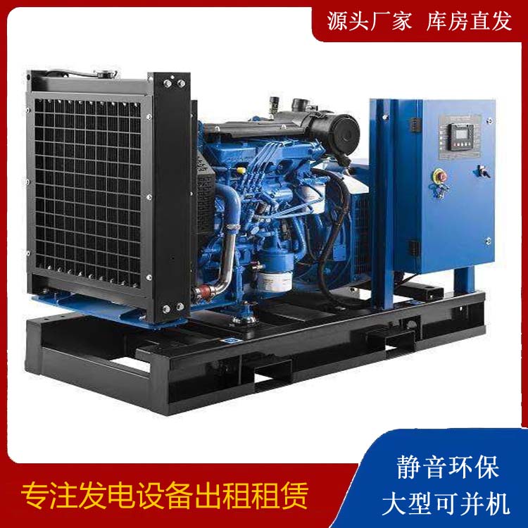 阿克苏出租发电机 潍柴发电机一定要预防通风管道的堵塞和灰尘